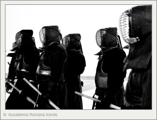 kendo foto in bianco nero